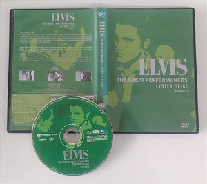 Dvd Elvis - The Great Performances Center Stages 1 Editora [seminovo]