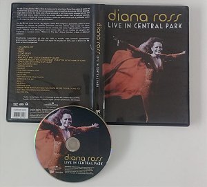 Dvd Diana Ross - Live In Central Park Editora [seminovo]