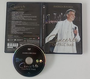 Dvd Andrea Bocelli - Concerto One Night In Central Park Editora [usado]