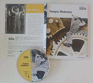 Dvd Tempos Modernos - Charles Chaplin / Coleção Folha de Sp Editora [seminovo]