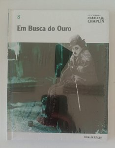 Dvd em Busca do Ouro - Charles Chaplin / Coleção Folha de Sp Editora [seminovo]