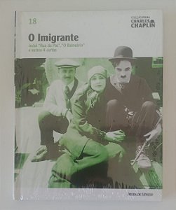 Dvd o Imigrante - Charles Chaplin / Coleção Folha de Sp Editora [seminovo]