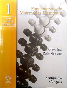 Livro Vol. 1 - Fundamentos de Matemática Elementar Autor Iezzi, Gelson (2015) [usado]