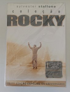 Dvd Rocky - Box Coleção 5 Filmes Editora [seminovo]