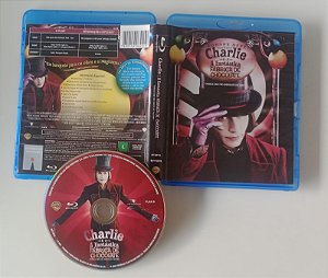 Dvd Blu-ray / Charlie e a Fantástica Fábrica de Chocolate Editora [seminovo]