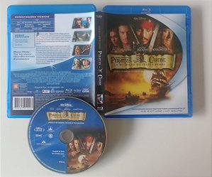 Dvd Blu-ray / Piratas do Caribe 1 - a Maldição do Pérola Negra Editora [seminovo]