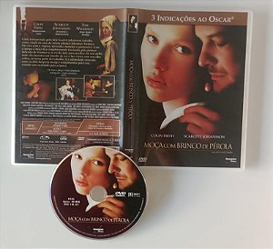 Dvd Moça com Brinco de Pérola Editora [seminovo]