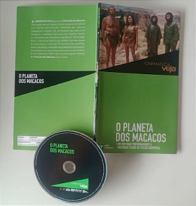 Dvd o Planeta dos Macacos - Coleção Abril Cinemateca Veja Editora [seminovo]