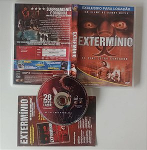 Dvd Extermínio - os Dias Estão Contados Editora [seminovo]
