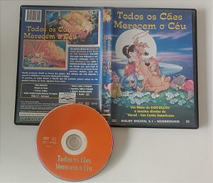 Dvd Todos os Cães Merecem o Céu Editora [usado]