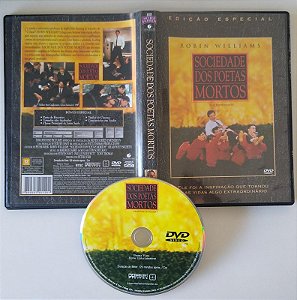 Dvd Sociedade dos Poetas Mortos Editora [usado]