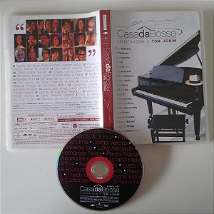 Dvd Casa da Bossa - Homenagem a Tom Jobim Editora [usado]