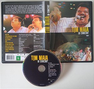 Dvd Tim Maia In Concert Editora [seminovo]