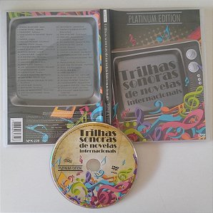 Dvd Trilhas Sonoras de Noverlas Internacionais - Platinum Edition Editora [usado]