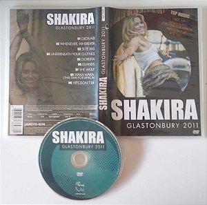 Dvd Shakira - Glastonbury 2011 Editora [usado]