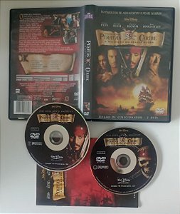 Dvd Piratas do Caribe 1 - 2 Discos Editora [usado]