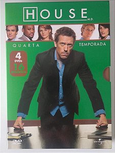 Dvd House - 4ª Temporada. Editora [seminovo]