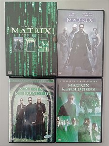 Dvd Matrix - Trilogia 5 Dvds Editora [seminovo]