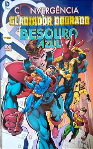 Gibi Convergência: Gladiador Dourado e Besouro Azul Autor (2016) [usado]