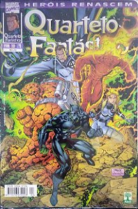 Gibi Quarteto Fantástico #4 - Heróis Renascem Autor (1999) [usado]