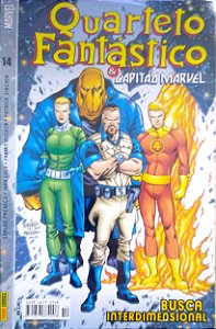 Gibi Quarteto Fantástico & Capitão Marvel #14 Autor (2003) [usado]