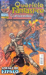 Gibi Quarteto Fantástico & Capitão Marvel #12 Autor (2003) [usado]