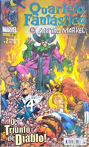 Gibi Quarteto Fantástico & Capitão Marvel #2 Autor (2002) [usado]