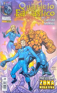 Gibi Quarteto Fantástico & Capitão Marvel #6 Autor (2003) [usado]
