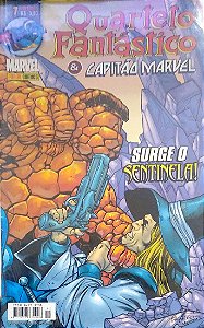 Gibi Quarteto Fantástico & Capitão Marvel #7 Autor (2003) [usado]