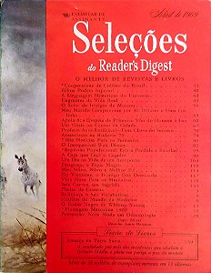 Revista Revista Reader''s Digest Seleções Abril 69 Autor Revista Seleções (1969) [usado]