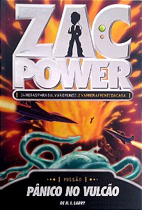 Livro Pânico no Vulcão - Zack Power Autor Larry, H. I. (2010) [usado]