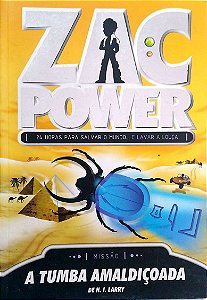 Livro a Tumba Amaldiçoada (zac Power) Autor Larry, H. I. (2008) [usado]