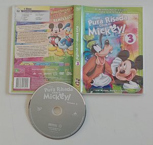 Dvd Pura Risada com o Mickey 3 Editora [usado]