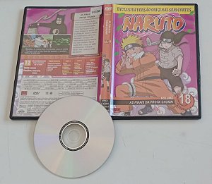 Dvd Naruto #18 Editora [usado]