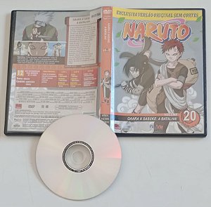 Dvd Naruto #20 Editora [usado]