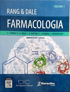 Livro Farmacologia (vol. 1) Autor Rang & Dale (2011) [seminovo]