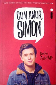 Livro com Amor, Simon Autor Albertalli, Becky (2018) [seminovo]