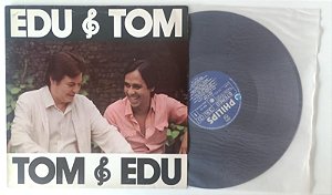 Disco de Vinil Edu e Tom - Lp 1981 Interprete Edu Lobo e Tom Jobim (1981) [usado]