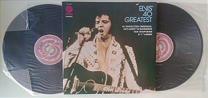 Disco de Vinil 40 Greatest - Lp Duplo 1975 Interprete Elvis Presley (1975) [seminovo]