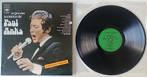 Disco de Vinil Grandes Sucessos - Lp 1975 Interprete Paul Anka (1975) [seminovo]
