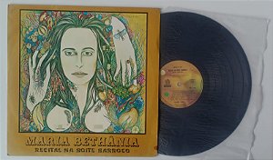 Disco de Vinil Recital na Boite Barroco - Lp 1968 Interprete Maria Bethânia (1968) [usado]