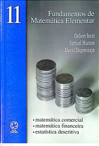 Livro Fundamentos de Matemática Elementar; Vol. 11 Autor Iezzi, Gelson (2004) [usado]