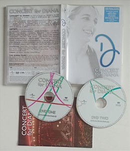 Dvd Concert For Diana - 2 Dvds Editora [seminovo]