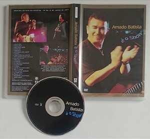 Dvd Amado Batista - é o Show Editora (2004) [seminovo]