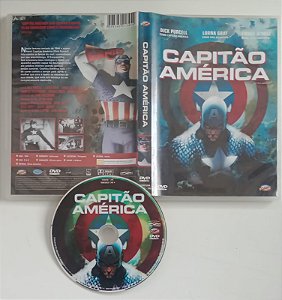 Dvd Capitão América (1944) Editora [seminovo]