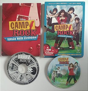Dvd Camp Rock - Versão Rock Estendida Editora (2008) [usado]