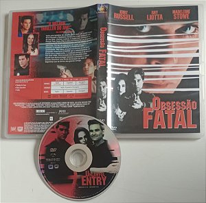 Dvd Obsessão Fatal Editora (2001) [seminovo]