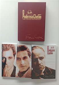 Dvd o Poderoso Chefão - Box Trilogia Editora (2012) [seminovo]