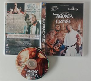 Dvd Agonia e Êxtase Editora (2005) [seminovo]