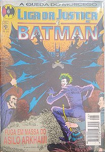 Gibi Liga da Justiça e Batman #6 Autor (1995) [usado]